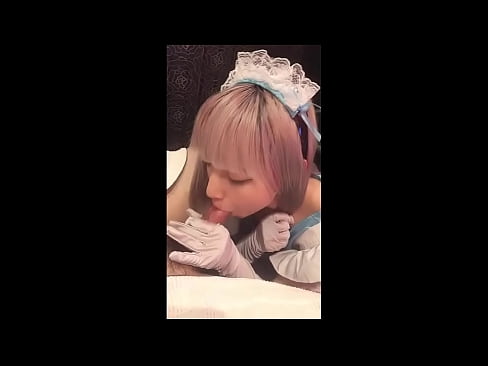 ❤️ Japanski idol [mayuka], kostim francuske sobarice, 1. dio, pušenje i drkanje losionom ☑ Jebeni video  na bs.xlxxporno.ru ️❤